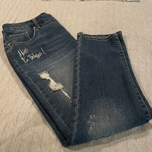 Chico’s The So Slimming Girlfriend Ankle jeans